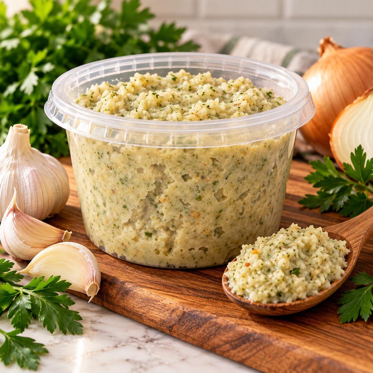 Tempero Fresco de Alho, Salsa e Cebola ALHÔ!